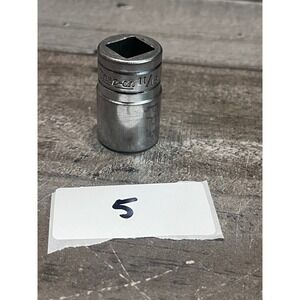 Snap-on 11/16 Socket 1/2 Drive 12-Point Shallow SW-221 USA Chrome Hand Tool